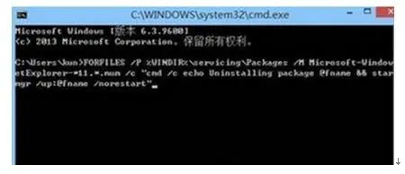 重装win8.1系统后卸载IE11浏览器失败如何解决(1)